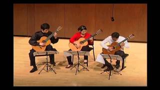 Juilliard Guitar Trio  The Millers Dance by Manuel de Falla arr Ian Krouse [upl. by Irual]