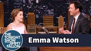 Emma Watson Once Mistook Jimmy Fallon for Jimmy Kimmel [upl. by Fancy]