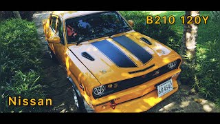 Nissan Datsun B210 120Y Super Modified ඇලඩින්  Cinematic  4K [upl. by Olivia]