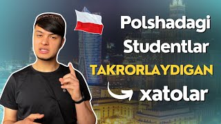 POLSHADAGI STUDENTLAR ENG KOP TAKRORLAYDIGAN XATO OQISHDAN NIMA SABAB YIQILGANMAN [upl. by Ahsoem]