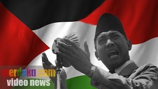 Ketegasan Presiden Soekarno perjuangkan kemerdekaan Palestina [upl. by Ahk]