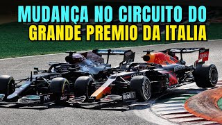 CIRCUITO DE MONZA TEM MUDANÇA NA CURVA “POLÊMICA” DE 2021 E NOVO ASFALTO  FORMULA 1 [upl. by Sheffie]