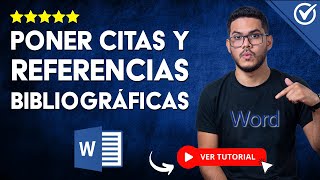 Cómo Poner CITAS y REFERENCIAS BIBLIOGRÁFICAS en Word  📑​ Aplicando las Normas APA 7ma Edición ​📑​ [upl. by Ettennil]