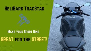 2024 zx6r HeliBars TracStar Ride and Review [upl. by Elrod130]