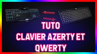 TUTO  PROBLEME CLAVIER QWERTY ET AZERTY [upl. by Krasnoff]