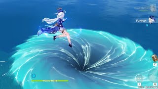 DO NOT JUMP IN WHIRLPOOLS USING FURINA [upl. by Eronel22]