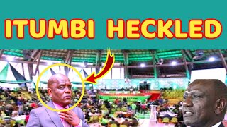 Itumbi heckled badly at bomas [upl. by Leahcimdivad443]