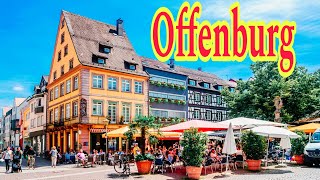 Offenburg City Germany 🇩🇪 Walking tour 4k video [upl. by Hannazus120]