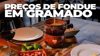 Quanto custa um Fondue em Gramado [upl. by Suellen]