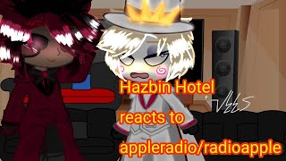 Hazbin Hotel  the Vees reacts to appleradioradioapple  READ DESCRIPTION [upl. by Harraf]