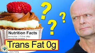 Trans Fats How To Read Nutritional Facts Labels  Dr Ekberg [upl. by Nomahs]