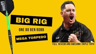 Ben Robb  BIG RIG  V2 Darts Review  One 80  Torpedo Time [upl. by Kellie]