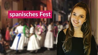 Aila Volkart und das spanische Fest  Austauschjahr in Spanien [upl. by Feliks]