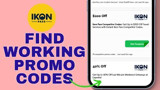 How to Find and Redeem 100 Ikon Pass Promo Code 2024 [upl. by Atoiganap]