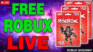 FREE ROBUX CODES LIVE  ROBLOX GIFT CARD CODES GIVEAWAY [upl. by Hyacinth]