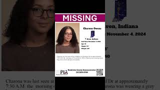 16 YEAR OLD CHARONA OWENS IS MISSING FROM AVON INDIANA HELP BRING HER HOME SAFE [upl. by Mario]