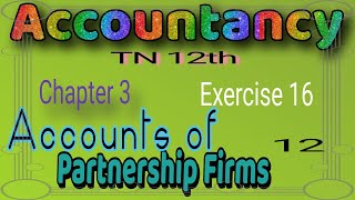 TN 12th accounts chapter 3  Exercise 16  average period method [upl. by Inaluahek]