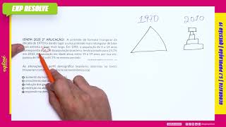 A PIRÂMIDE DE FORMATO TRIANGULAR DA DÉCADA DE 1970 FOI DANDO LUGAR A UMA   POPULAÇÃO [upl. by Ragan]