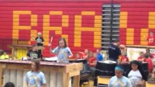 8 elementary school marimba bands [upl. by Zebapda548]