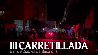 III Carretillada del Ball de Diables de Badalona  2024  BADALONA [upl. by Dorsman]