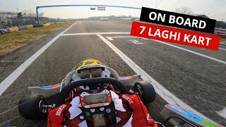 Easykart 125 Onboard  7 Laghi Kart International Circuit [upl. by Huxham772]