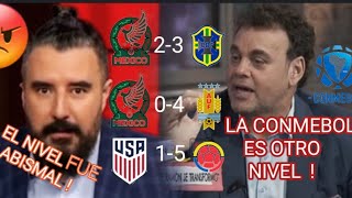 😱 PRENSA MEXICANA ASOMBRADA CON EL NIVEL DE CONMEBOL [upl. by Leahcar365]