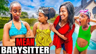 MEAN BABYSITTER DROWNS GIRL IN POOL  Leaves Her For DEAD Ep3 ANGEL JOI [upl. by Otipaga]