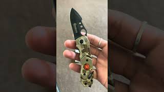 BOKER N217 COMPACT FOLDING CAMO KNIFE [upl. by Orban54]