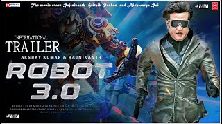 Robot 30  Official Trailer  Update  Rajinikanth  Hrithik Roshan  Aishwarya Rai  Robot 3 [upl. by Keir]