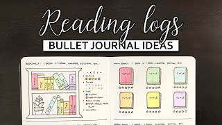 Reading log and tracker ideas 💜 [upl. by Sillihp611]