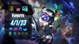 IVERN JUNGLE vs HECARIM  EUW LoL Challenger Patch 1320 [upl. by Droffats]