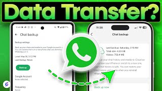 How to Transfer WhatsApp Data From Android to iPhone 🤖 ↪  2024 Guide [upl. by Kirre172]