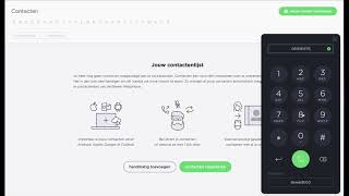 My Rinkel  Webphone  Doorverbinden met vooraankondiging [upl. by Hartill]