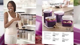 TUPPERWARE CATALOGUE PART 1 [upl. by Ancilin997]