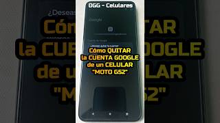 Cómo quitar la cuenta Google de un celular Moto G52  motog52 motorola shorts [upl. by Anoirb658]