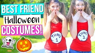 30 LastMinute BEST FRIEND Halloween Costume Ideas  CloeCouture [upl. by Anuahs524]