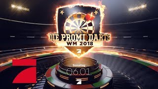 Die große Promi Darts WM 2018  6 Januar 2018  ProSieben [upl. by Prouty]