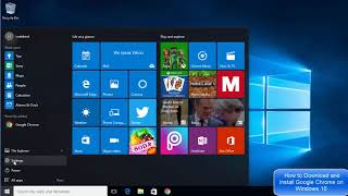 How to Install Google Chrome on Windows 10 [upl. by Humberto972]