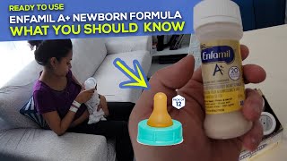 How To Use Enfamil A Ready to Use Infant Formula  Enfamil Formula Review [upl. by Eittam]