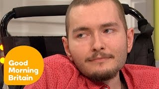 Worlds First Head Transplant Recipient Wants A Better Life  Good Morning Britain [upl. by Dnarb]