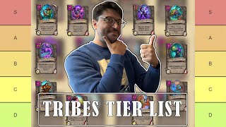 TRIBES TIER LIST  LE GUIDE DI BUDI  Hearthstone Battlegrounds Ita [upl. by Carrissa]