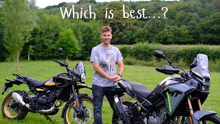 CFMOTO 450MT vs Royal Enfield Himalayan 452 ‖ Design amp Features comparison [upl. by Artkele792]