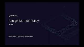 Gravitee  Assign Metrics Policy [upl. by Greenquist118]