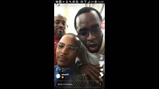 Diddy Is Drunk and acting Gay again TI gets angry MUST SEE🤣🤣 [upl. by Roz126]