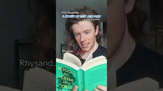 Pov Reading A Court of Thorns and Roses shorts comedy youtubeshorts [upl. by Beesley]