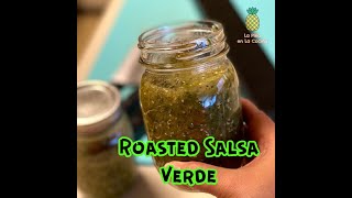 Roasted Salsa Verde [upl. by Kristofor]