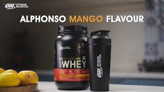 Optimum Nutrition India  100 Gold Standard Whey Protein Alphonso Mango Flavour [upl. by Bang680]