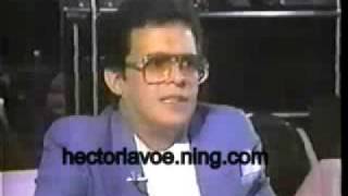 hectorlavoeningcom Hector Lavoe Entrevista  Sombras [upl. by Jovitah]