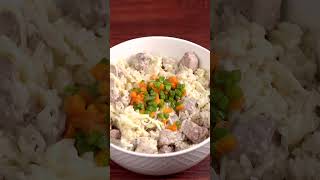 Cocina diaria Arroz gratinado con cerdo [upl. by Athalee]