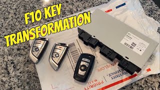 BMW F10 535i Key Fob Update [upl. by Ahsinyar]